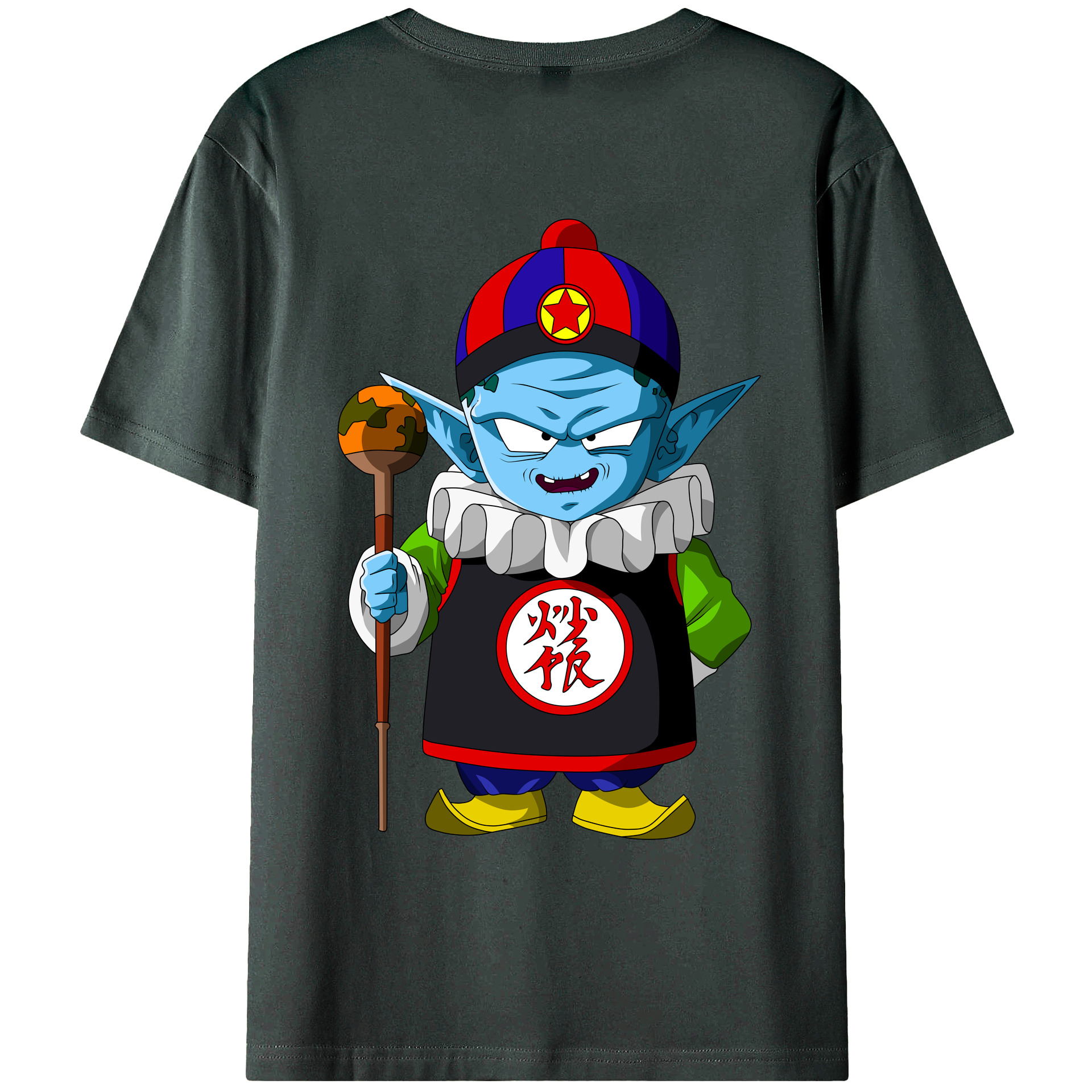 （画像用） ドラゴンボール DRAGON BALL 綿100％ メンズ半袖Tシャツ（バックプリント） 通気性